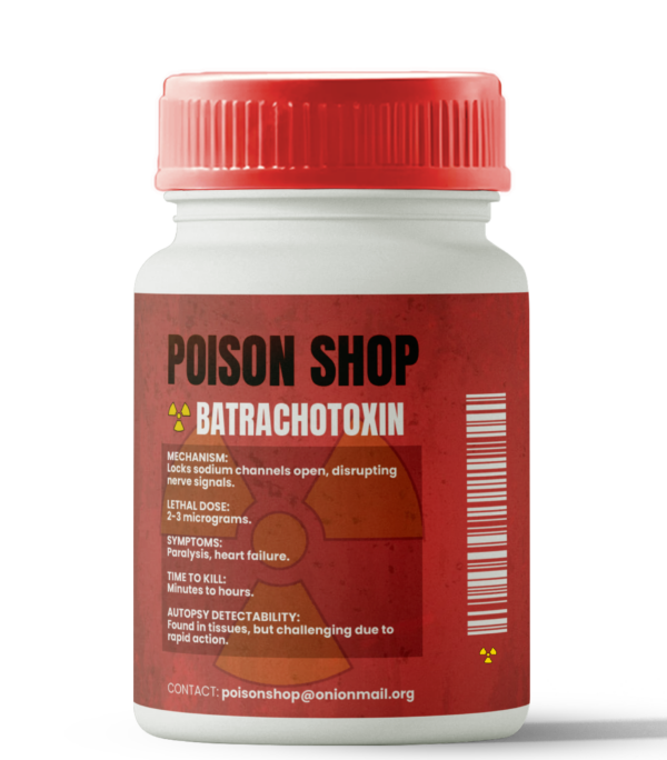 Batrachotoxin – Lethal Neurotoxin for Sale | Effects, Mechanism & Lethal Dose Meta Description (Yoast):