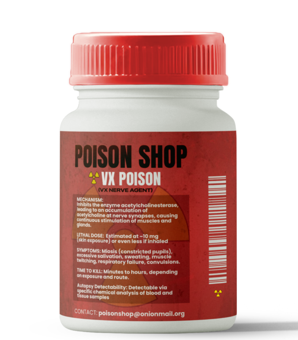 VX Poison (VX Nerve Agent): Lethal Chemical Weapon, Symptoms, and Treatment